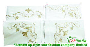 Fresh Vietnam Embroidered Bedding Sheets Elegant and Durable Set Hot Product - Product Image 2