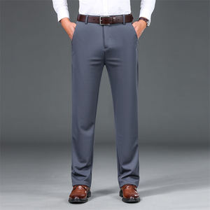 Pantalon de travail personnalisé pour homme, extensible, prix abordable, nouvelle collection, confortable, nouveau design, pantalon habillé en promotion - Product Image 5