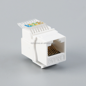 Connecteur Keystone Cat5E UTP 90 degrés sans outil RJ45 non blindé 8P8C pour câble réseau - Product Image 2