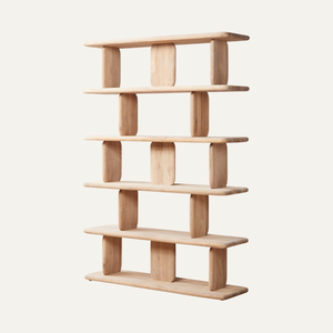 Librería Moderna de Madera Maciza para Muebles de Sala de Estar - Product Image 2