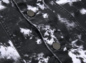 Veste en jean décontractée pour homme, 100 % coton, avec logo personnalisé sur le devant, respirante, écologique, séchage rapide, 280 g, pour usage extérieur, haute qualité, vente en gros - Product Image 6