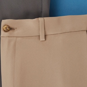 Pantalon cargo pour homme, décontracté, multi-poches, taille élastique, taille moyenne, grande taille, coupe droite, polyester/coton, vêtements d'extérieur, automne - Product Image 6