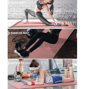 Tapete de Yoga de PVC Impreso Personalizado de Alta Calidad, Ligero, Duradero y Antideslizante para Ejercicios en Casa o Gimnasio - Product Image 4