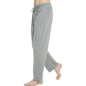 Pantalones de Hombre, Corte Slim Fit, Casuales, Cintura Elástica de Alta Calidad, Cierre con Cordón, Tinte Liso, Lavado Claro, Personalizables - Product Image 4