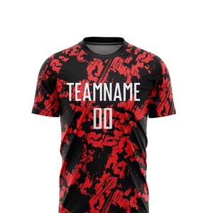 Proveedor Directo de Fábrica, Camisetas de Fútbol para Adultos, MOQ Bajo, Diseño Personalizado por Transferencia de Calor, Uniforme de Fútbol con Impresión, Servicio OEM ODM - Product Image 6