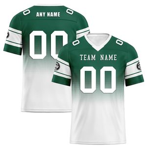 Camisetas de Rugby Personalizadas OEM de Alta Calidad, 100% Poliéster, Transpirables, Cuello en V, Nuevo Diseño, Uniformes de Equipo con Logotipo Impreso, Jersey Deportivo - Product Image 1