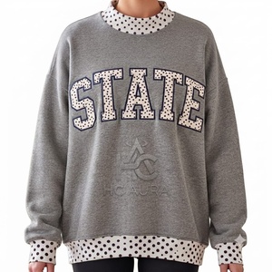 Sudadera de Forro Polar Oversize para Mujer con Cuello Alto, Personalizable con Logotipo, Venta al por Mayor, Calidad Premium, Estilo Urbano, Top Ventas - Product Image 4