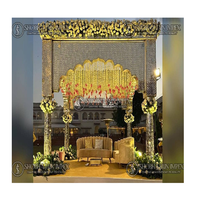 Chaises en FRP portables et durables pour décoration de mariage indien, style Mandap, en forme d'éléphant, en boîte, vente en gros, fournitures en fibre