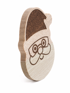 Posavasos de Madera de Lujo |   Protector de Bebidas de Madera Natural Hecho a Mano, de 10 mm de Grosor, Duradero y Ligero, para el Hogar, Cafetería o Restaurante - Product Image 1