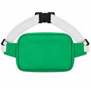 Custom Iota Phi Lambda Sorority Fanny bag green and white Casual Style embroidered logo and Zipper Pocket female Greek Apparel - Product Image 4