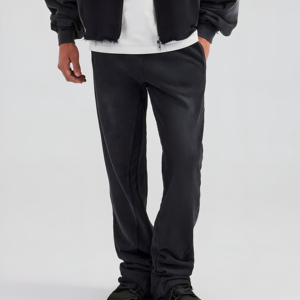 Pantalones Deportivos de Invierno para Hombre, 100% Algodón, Transpirables, de Secado Rápido, Ecológicos, con Forro Polar, Corte Regular, Cintura Elástica, Venta al Por Mayor - Product Image 4