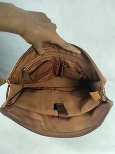 Premium PU Leatherite Laptop Tote <b>Bag</b> for <b>Men</b> Large Capacity Business Daily Use <b>Shoulder</b> <b>Bag</b> with Zipper Closure - Product Image 5