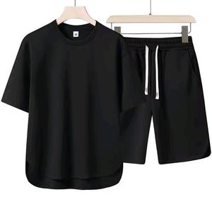 Conjunto de Camiseta y Pantalones Cortos para Hombre, Traje Personalizado de Camiseta y Pantalones Cortos, Conjunto de 2 Piezas Extra Grande - Product Image 3