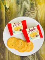 Bocaditos Crujientes de Sésamo Saludables para el Corazón, Galletas Dulces y Saladas, Caja de 342g, Suministro de Fábrica, Certificado Halal, Hecho en Vietnam, Venta al por Mayor, ODM, OEM