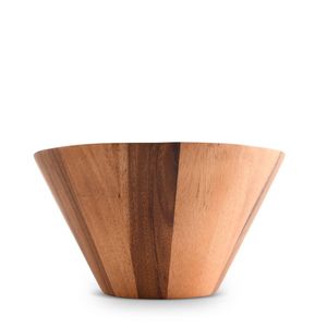 Tazón de Madera Hecho a Mano con Diseño Tradicional Chino, Tazón de Madera sin Recubrimiento para Servir Alimentos, Decorativo - Product Image 3