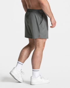 Shorts d'entraînement personnalisés coupe classique, longueur 5 pouces, matière à séchage rapide, taille ajustable, poches zippées et à glissière pour le fitness en extérieur - Product Image 3
