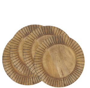 Plato de Madera para Servir con un Diseño Excelente, Plato de Madera para Cena, Más Vendido - Product Image 6