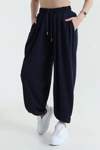 Pantalones Deportivos Casuales de Cintura Alta Elástica para Mujer EVER GLOW, Transpirables, de Secado Rápido, Ecológicos, de Viscosa/Algodón - Product Image 5