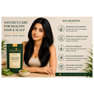 Polvo de Aloe Vera Premium, Extracto Herbal Natural para el Cuidado de la Piel, Salud y Bienestar - Product Image 3