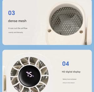 Mini Ventilador Portátil con Motor sin Escobillas, Manos Libres, con Clip, Nuevo Estilo 2026, Ventilador USB Mini para Cintura, para Exteriores - Product Image 5