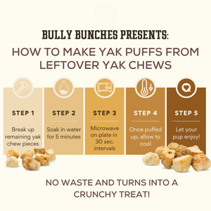 Bocaditos de Queso de Yak Inflado Personalizados con Marca Propia, Masticables de Yak del Himalaya Recomendados por Veterinarios para Razas Pequeñas, Mayores y Estómagos Sensibles - Product Image 4