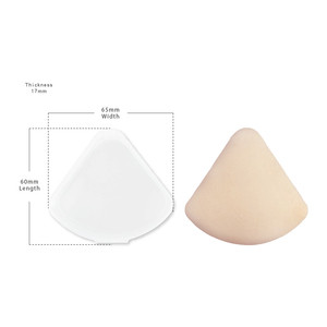 Easy to use Triangle Soufflé Cushion Puff Suitable for all types of makeup products Wholesale for retail distribution triangul - Product Image 3
