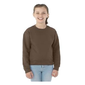 Exportación orientada de gran tamaño elegante color sólido casual niños sudadera tamaño de pulso 100% algodón mejor de Bangladesh precio de fábrica - Product Image 1