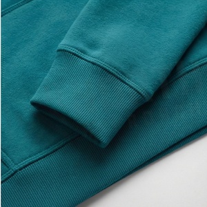 Sweat-shirt à capuche oversize pour femme, demi-zip, manches longues, en molleton de coton, délavé à l'acide, séchage rapide, haute qualité, streetwear - Product Image 6