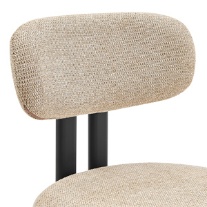 Chaises de salle à manger modernes rembourrées de style européen, chaise de salle à manger élégante en bois massif de style nordique - Product Image 6