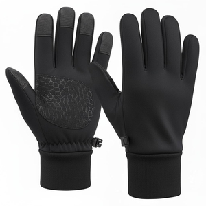 Wholesale Custom Made Winter <b>Gloves</b> Windproof Outdoor Sports Running Motorcycle <b>Touch</b> Screen Non-slip Warm Full Fingers <b>Gloves</b> - Product Image 2