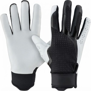Guantes de Bateo Color Cian Púrpura, Ambidiestros, Tejido Transpirable, Cierre de Gancho y Bucle, Unisex, para Adultos, Guantes de Entrenamiento - Product Image 3