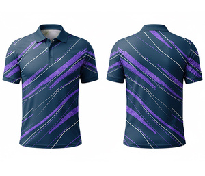 High Performance Sublimation Polo Shirts Wholesale Sportswear Durable Stitching for Men Women Youth Quick-Dry Dry-Fit Active - Product Image 5