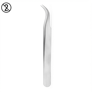 Pinzas de Joyero de Alta Calidad # Pinzas Quirúrgicas Oftálmicas Curvas de 7 Pulgadas, Instrumento de Punta Fina de Acero Inoxidable para Microcirugía - Product Image 5