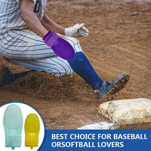 Guantes de protección para sóftbol de diseño multicolor, guantes deportivos ligeros y duraderos de neopreno para deslizarse sobre el césped en béisbol. - Product Image 5