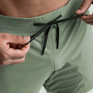 Shorts de course pour hommes, grande taille, en maille respirante, séchage rapide, qualité supérieure, personnalisables, vente en gros, OEM, pour la gym et le fitness. - Product Image 6