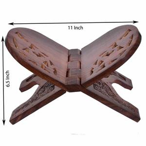 Supports de Coran en bois tendance, adaptés aux designs de Mushaf classiques et modernes, un article incroyable à bas prix. - Product Image 5