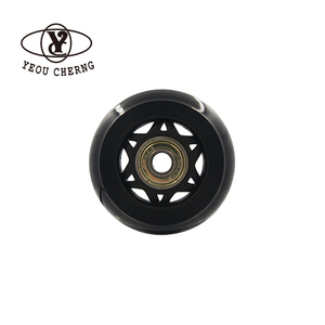 Roues de trottinette professionnelles 60 mm x 18 mm, roues de remplacement en PU souple 78A pour asphalte et béton - Product Image 5