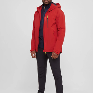 <b>Men's</b> Waterproof Breathable Winter <b>Cycling</b> Rain <b>Jacket</b> Pullover Windbreaker Quarter Zip up - Product Image 2