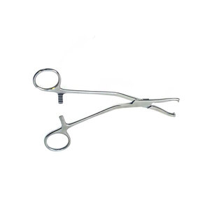 Pince à os orthopédique manuelle Dingman en acier inoxydable, design incurvé, 2x2 dents, robuste, grande taille - Product Image 5