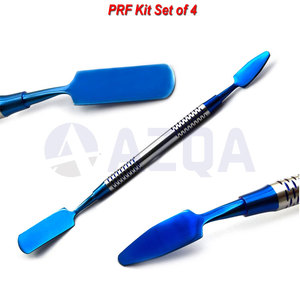 Kit PRF en acier inoxydable, ensemble de 4 instruments pour le fibrin riche en plaquettes, pour la préparation osseuse des implants dentaires et la chirurgie buccale - Product Image 2