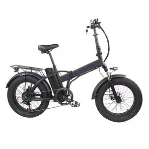 Vélo électrique portable <span class=keywords><strong>pliant</strong></span> de ville 500w/750w/1000w pour adultes plié mini vélo électrique bon marché pour hommes - Product Image 1