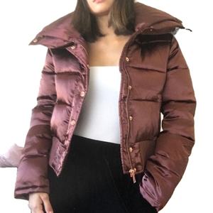 Chaqueta Acolchada para Hombre, Talla Grande, Ropa Gruesa de Invierno, Cuello Alto y Diseño de Burbujas, Tejido de Tela - Product Image 3