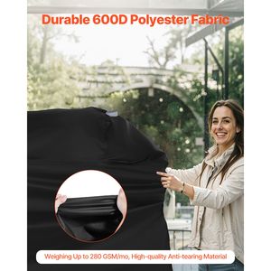 Copertura per Barbecue a Carbone da 63 Pollici, Impermeabile e Resistente alle Intemperie, in Poliestere 600D Resistente - Product Image 2