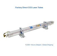 Tube laser CO2 Yongli R7 130W refroidi par eau, diamètre 80 mm, pour machine de découpe et de gravure laser CNC, pièces de rechange