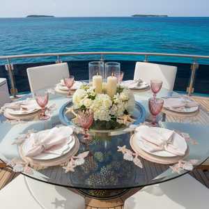 Luxury High End Handmade <b>beaded</b> <b>Placemat</b> 'Sea Shells' - Product Image 4
