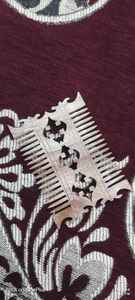 Peine de Cuerno de Buey Natural, Anti-Rotura, Dientes Lisos, Auténtico Peine de Cuerno de Búfalo Hecho a Mano, Estilo Moderno, Grabado Personalizado - Product Image 6