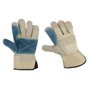 Gants de sécurité en cuir durables Doublure en coton Antidérapants Anti-coupures Résistants à la chaleur Antistatiques Certifiés CE Personnalisables - Product Image 4