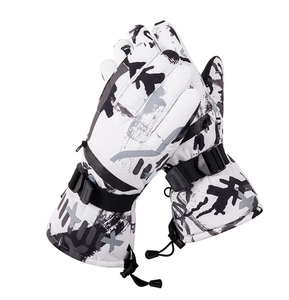 Gants de ski en gros avec construction coupe-vent, confort thermique et doigts tactiles pour les détaillants de sports d'hiver - Product Image 3
