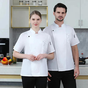 Camisa de Chef Personalizable Hecha en Pakistán 2026, Camisa de Manga Larga con Estampado para Gerente de Restaurante - Product Image 5