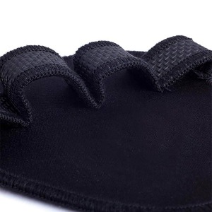 Gants de fitness mi-doigts en tissu antidérapant pour la musculation, design unisexe - Product Image 3